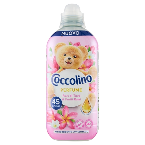Coccolino Ammorbidente Concentrato Perfume Fiori di Tiarè & Frutti Rossi 45 Lavaggi 952 ml